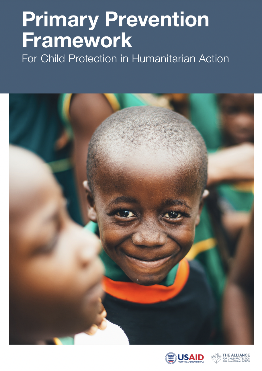 Primary Prevention Framework for Child Protection in Humanitarian